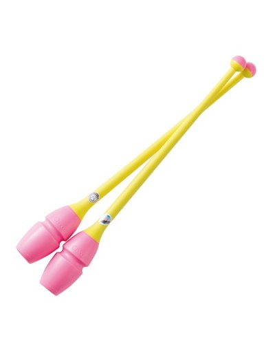 Rubber clubs Senior - 95 Pink Yellow - L410