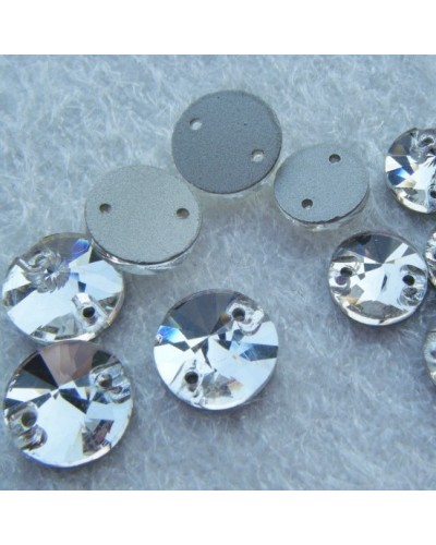 Rhinestone Round Crystal 10MM (10 pcs)