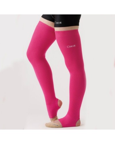 Neon Pink Legwarmers Chacott