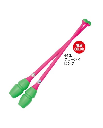 Rubber Clubs - 443 Green Pink - L410