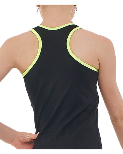 T-Shirt Kometa Nero-Giallo Fluo
