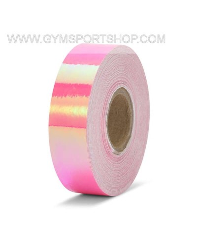 Nastro Adesivo Iridescente Rosa Fluo