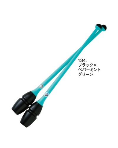 Clavette Gomma - 134 Nero Verde Menta - L410