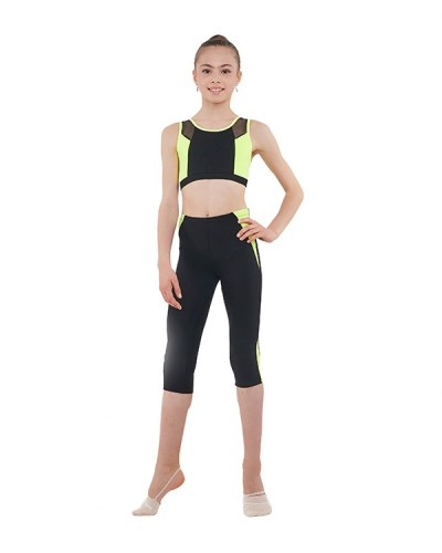 Pantalone 7/8 Venere Giallo Fluo 2