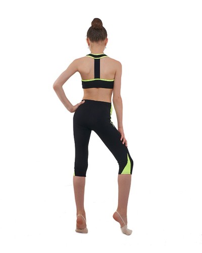 Trousers 7/8 Yellow Fluo Venus