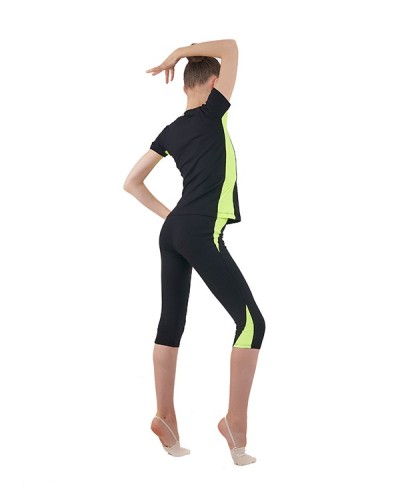 Trousers 7/8 Yellow Fluo Venus