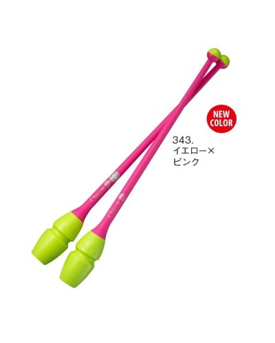 Rubber Clubs - 343 Yellow Pink - L455
