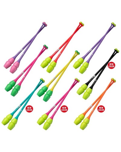 Rubber Clubs - 343 Yellow Pink - L455 2