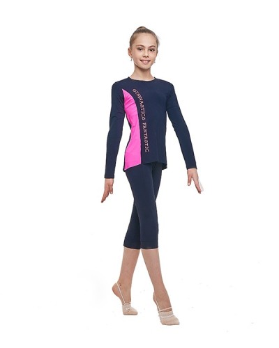 Omega Black-Pink Long Sleeve T-Shirt 2