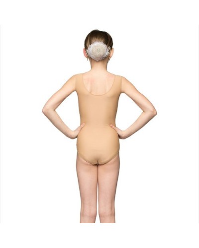 Leotard Korri cotton beige 2