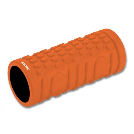 Rullo massaggio e Yoga 33 cm x d.14 cm (arancio/nero)