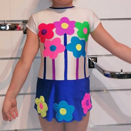 Leotard Size 32 mod.Daisies