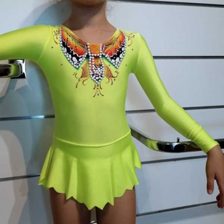 Leotard Size 28 mod.Yellow Pearl