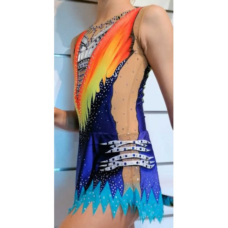 Leotard Size 36 mod.Giallo Fuoco
