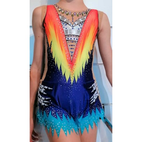 Leotard Size 36 mod.Giallo Fuoco
