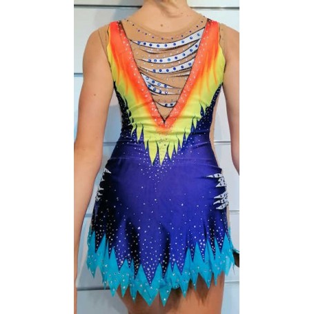 Leotard Size 36 mod.Giallo Fuoco