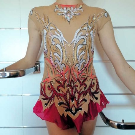 Leotard Size 36 mod.Moulin Rouge