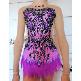 Leotard Size 40 mod.Cielo Viola 2