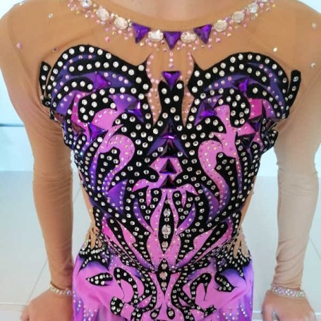 Leotard Size 40 mod.Cielo Viola
