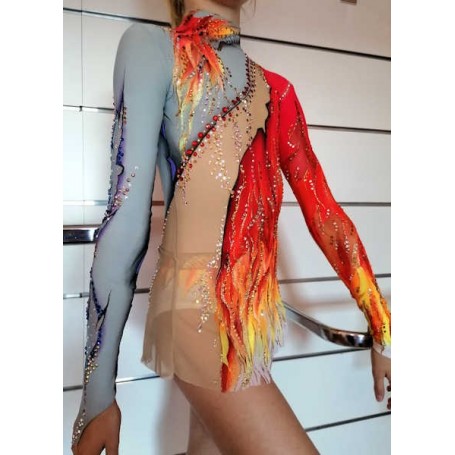 Leotard Size 36 mod.Flame