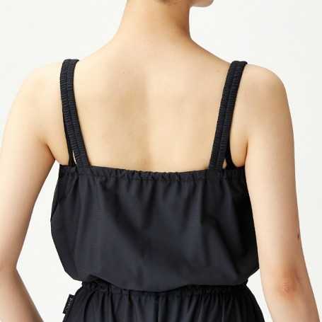 Stretch Skin Sauna One Piece 009.Black