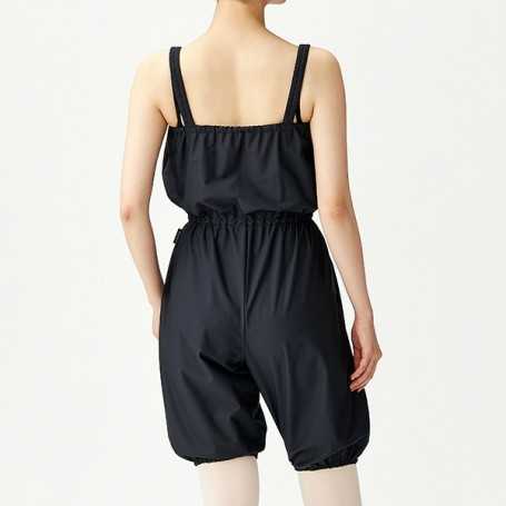 Stretch Skin Sauna One Piece 009.Black