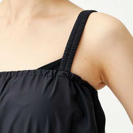 Stretch Skin Sauna One Piece 009.Black