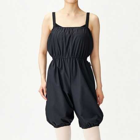 Stretch Skin Sauna One Piece 009.Black