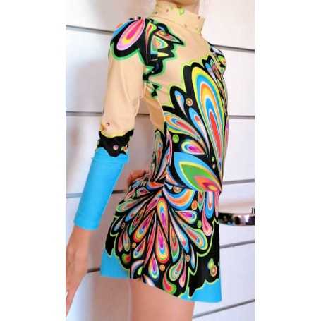 Leotard Size 32 mod. Hippy Print
