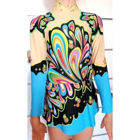 Leotard Size 32 mod. Hippy Print