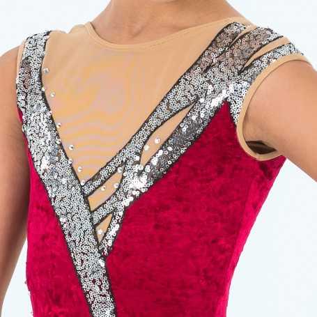 Leotard Mod. Cassandra (Red)