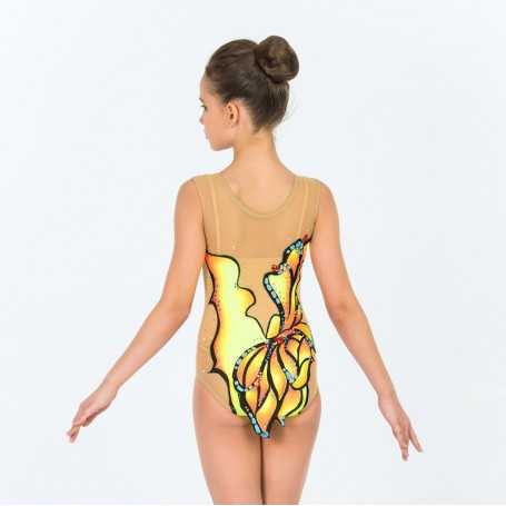 Leotard Mod. Yellow Butterfly
