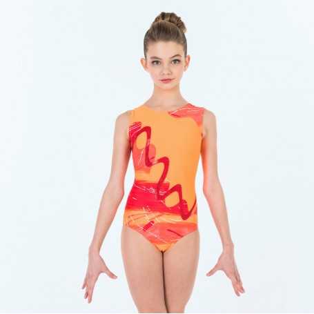 Leotard Mod. Irene (Orange)