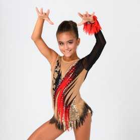Leotard Mod. Golden Lava 2