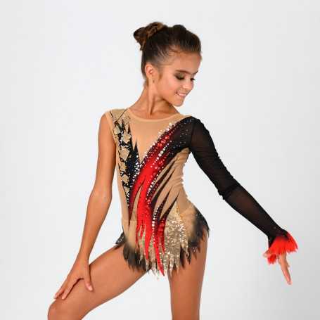 Leotard Mod. Golden Lava