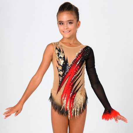 Leotard Mod. Golden Lava