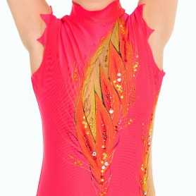 Leotard Mod. Feather of Gold 2
