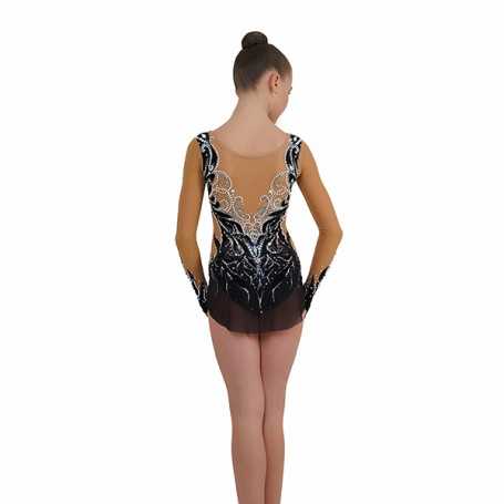 Leotard Mod. Black Orchid (Blue)