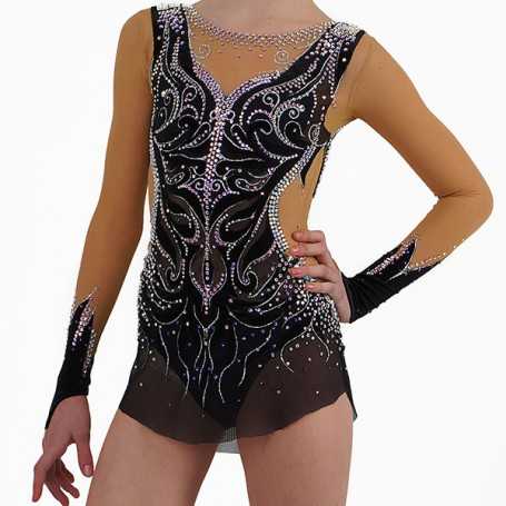 Leotard Mod. Black Orchid (Pink)
