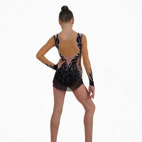 Leotard Mod. Black Orchid (Pink)