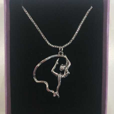 Gymnast Necklace with Ribbon