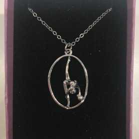 Gymnast Necklace with Ball