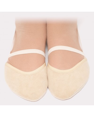 Velvet Half Shoes Teddy