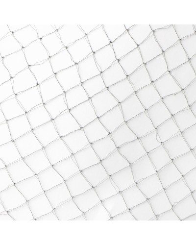 Black elastic bun net